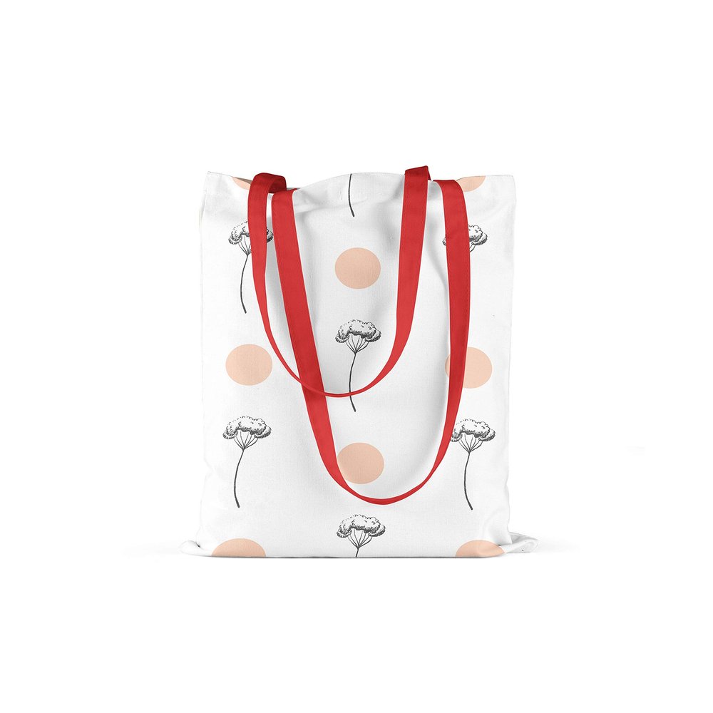 Bonamaison with red Handles, Multicolor