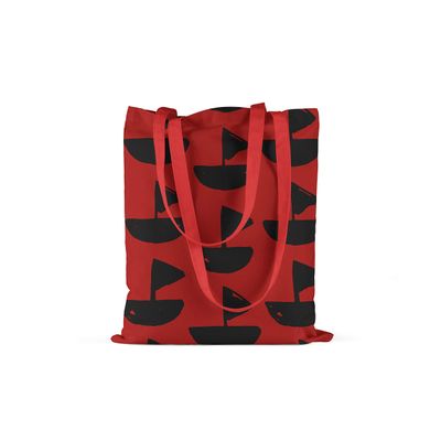 Bonamaison with red Handles, Multicolor