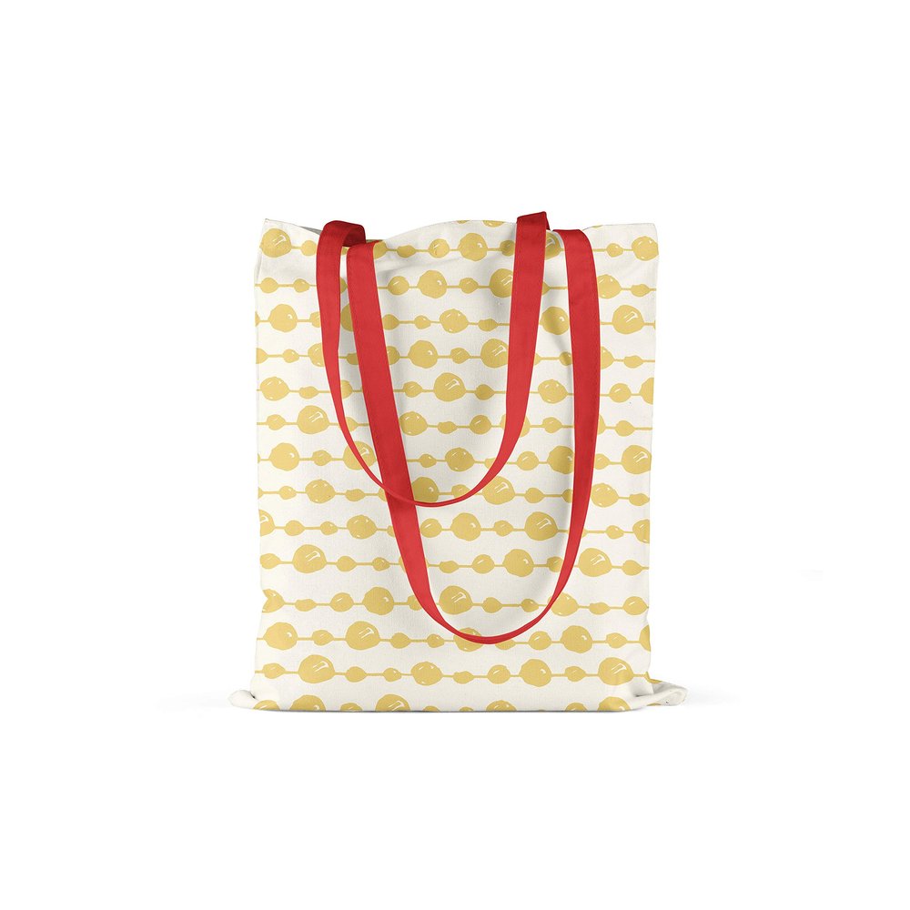 Bonamaison with red Handles, Multicolor