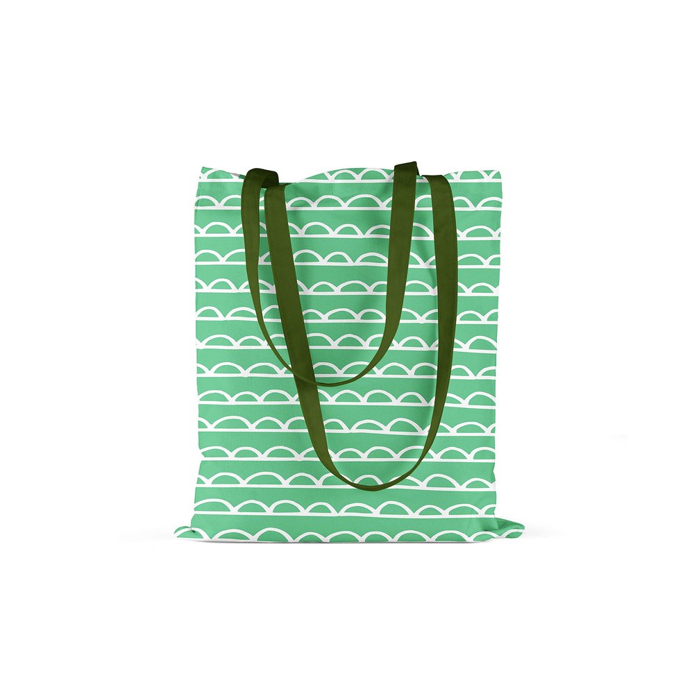 Bonamaison with Green Handles, Multicolor