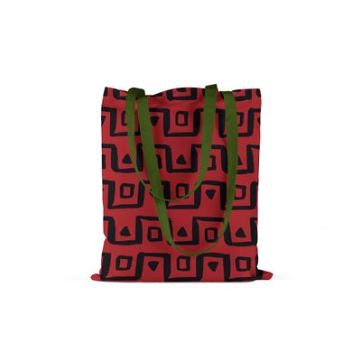 Bonamaison with Green Handles, Multicolor