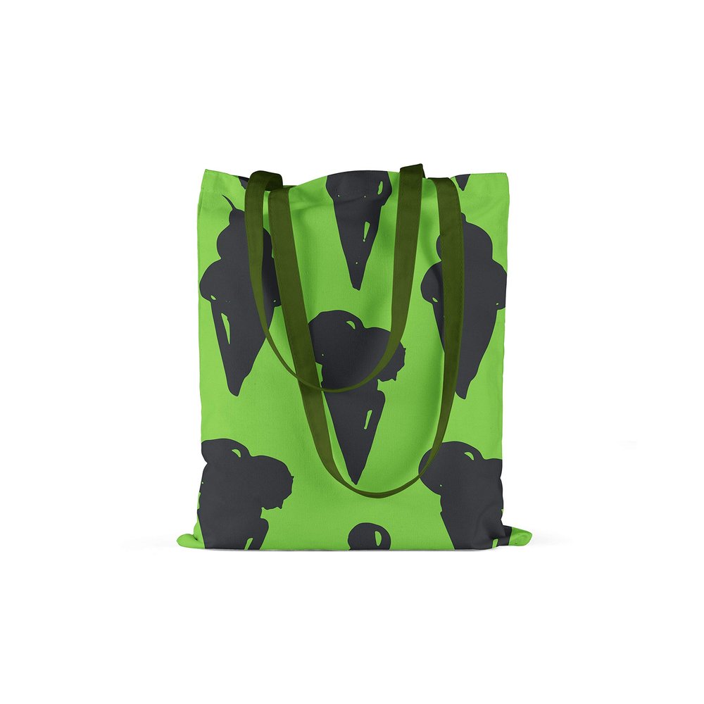 Bonamaison with Green Handles, Multicolor