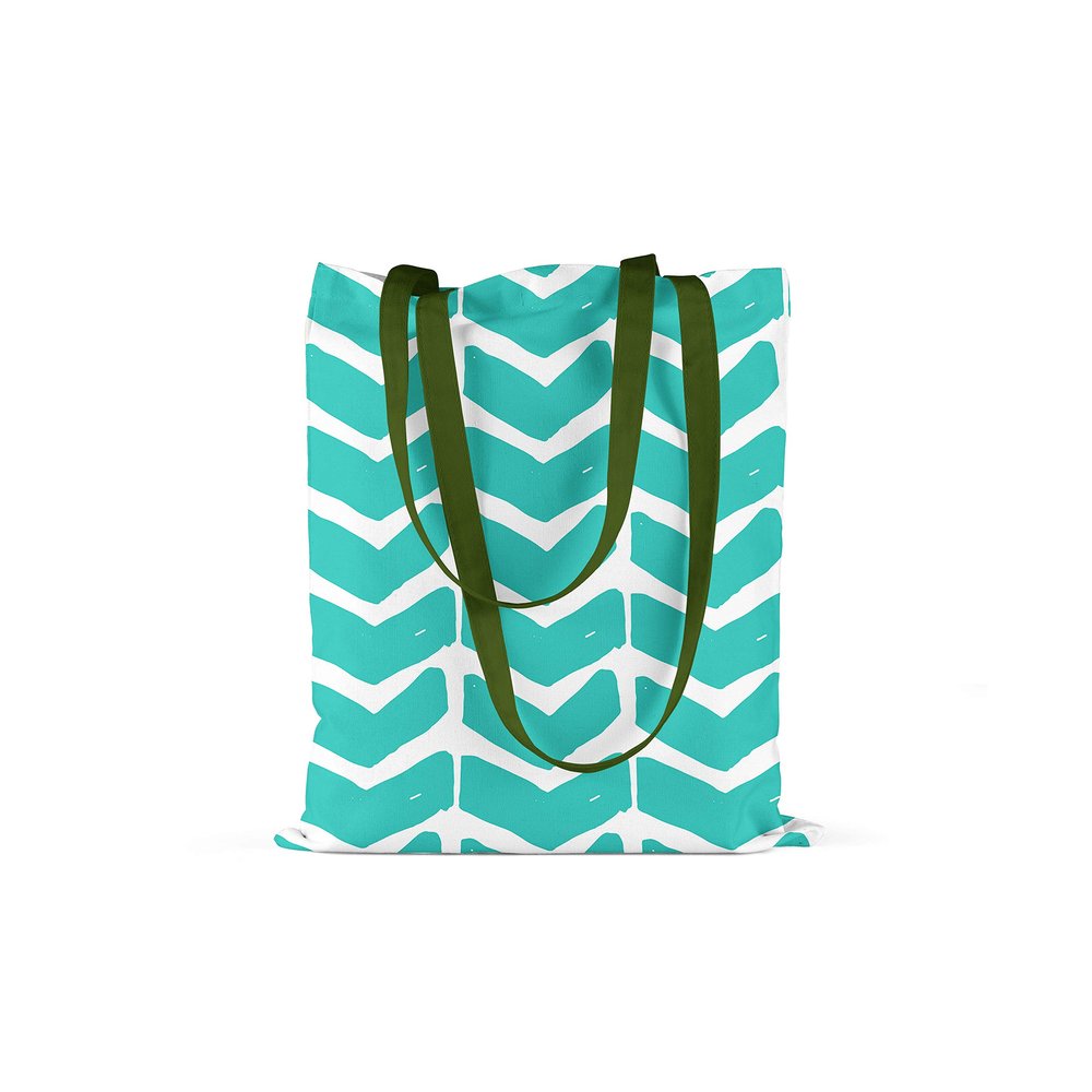 Bonamaison with Green Handles, Multicolor