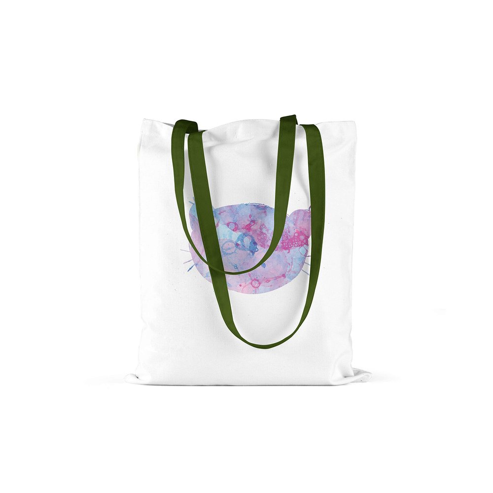Bonamaison with Green Handles, Multicolor