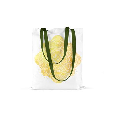 Bonamaison with Green Handles, Multicolor