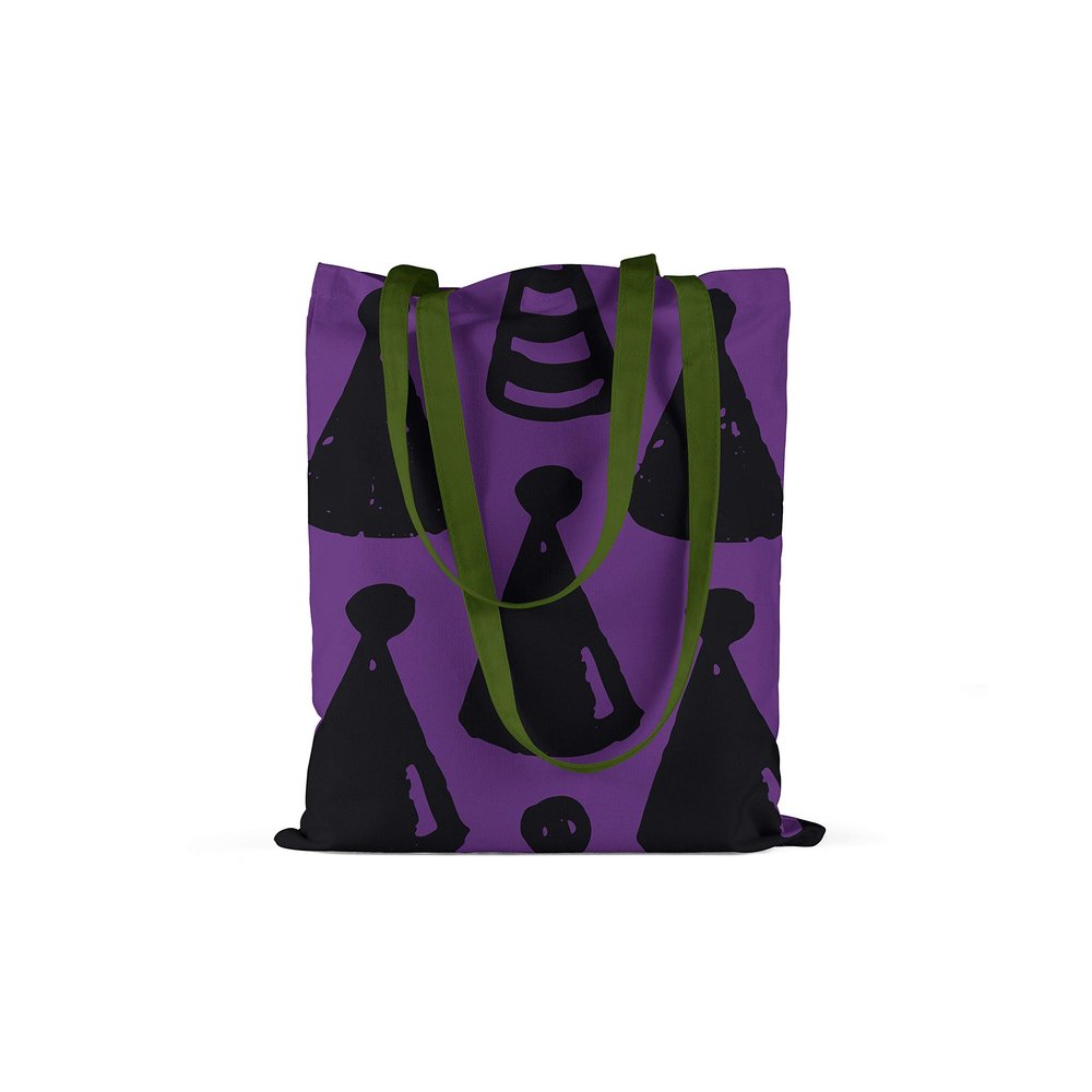 Bonamaison with Green Handles, Multicolor
