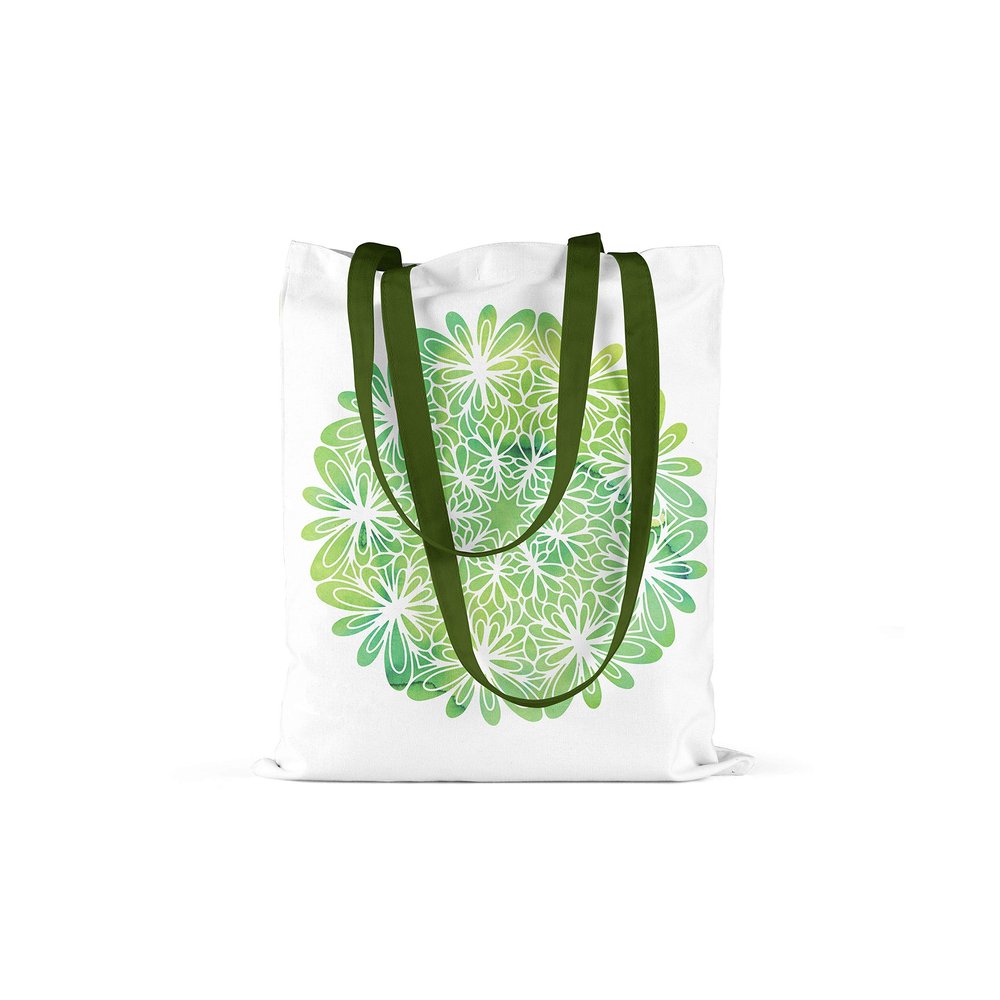 Bonamaison with Green Handles, Multicolor