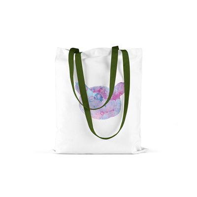 Bonamaison with Green Handles, Multicolor