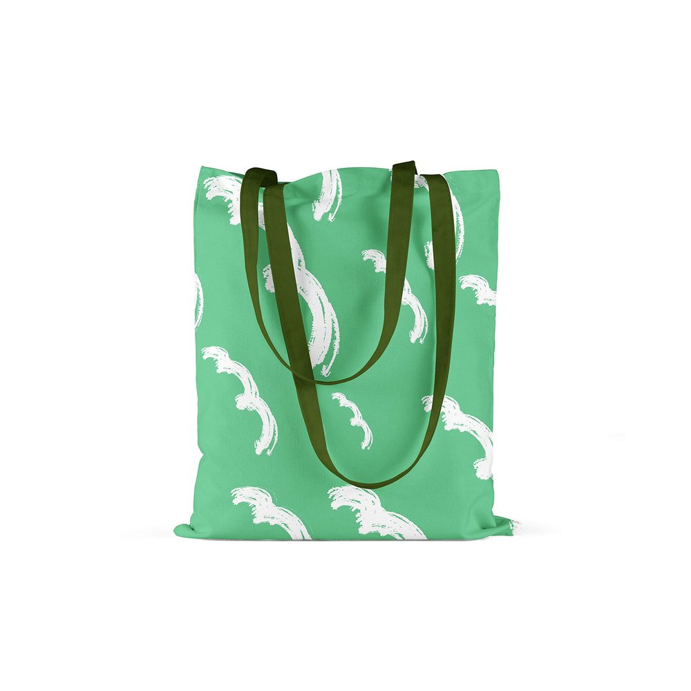 Bonamaison with Green Handles, Multicolor