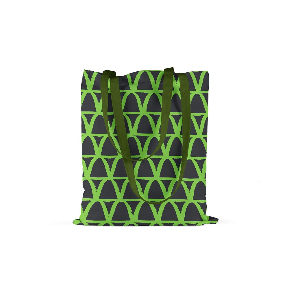 Bonamaison with Green Handles, Multicolor