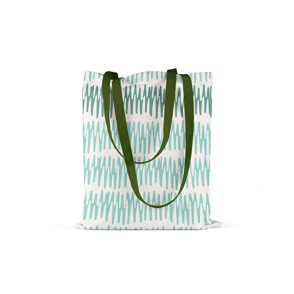 Bonamaison with Green Handles, Multicolor