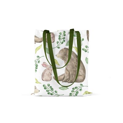 Bonamaison with Green Handles, Multicolor
