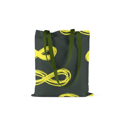 Bonamaison with Green Handles, Multicolor