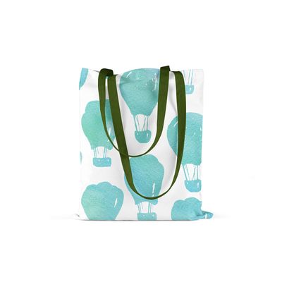 Bonamaison with Green Handles, Multicolor