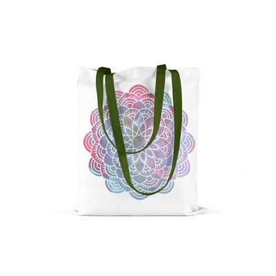 Bonamaison with Green Handles, Multicolor