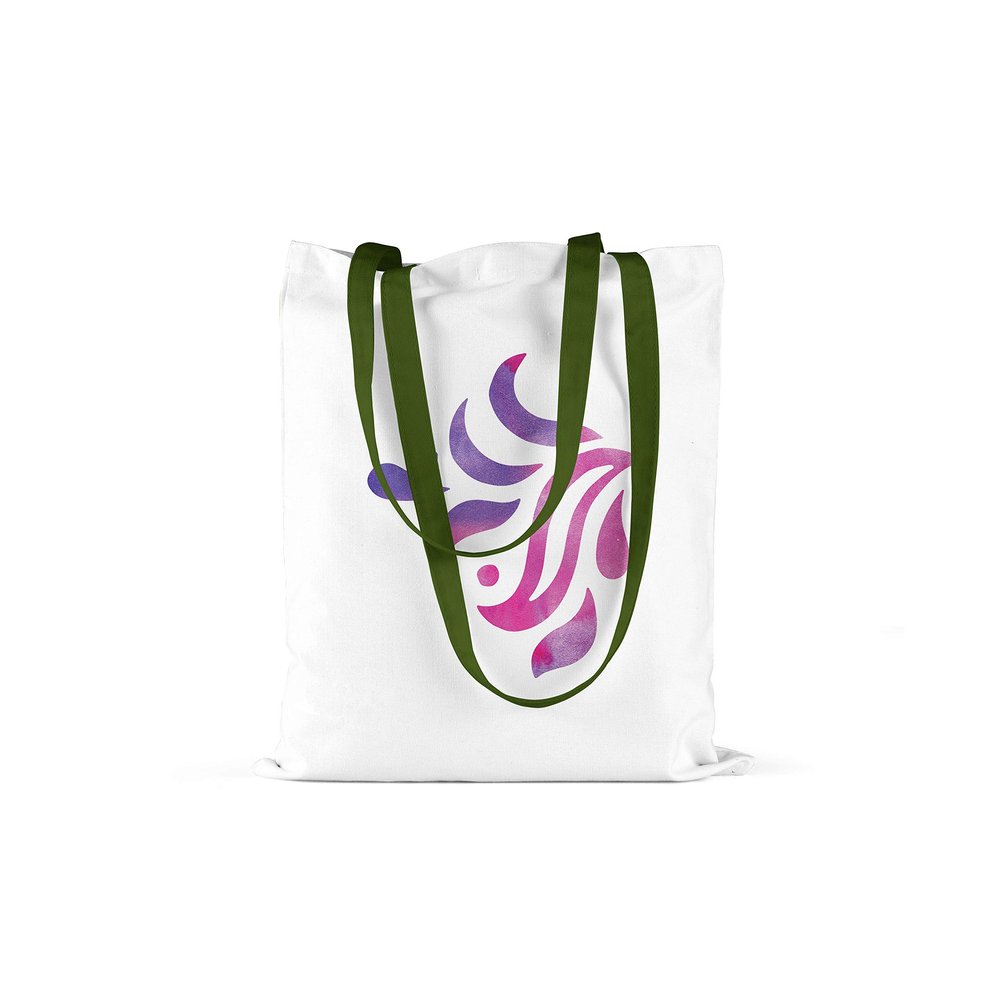 Bonamaison with Green Handles, Multicolor
