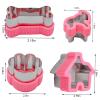 Shxmlf Dog Baking Supplies - Silicone Molds, Stainless Steel Puppy Paw Bone House Cookie Cutters, with 100 Pieces Dog Treat Bags for Homemade Chocolate, Candy, Jelly, Ice Cube, Doggie Treats view 3