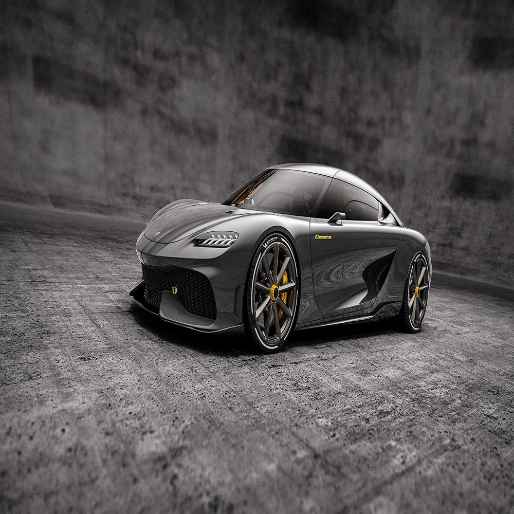 Iconic Arts Laminated 42x24 Poster: Koenigsegg gemera 2020 4k HD