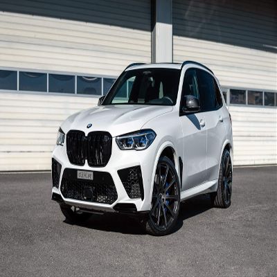 Iconic Arts Laminated 42x24 Poster: dahler BMW x5 m Competition line 2020 5k Wallpaper HD