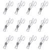 1set Stainless Steel Clothes Heavy Duty Laundry Clips for Clothes Snacks and Home Use Spring Clips for Outdoor and Indoor Applications view 1