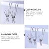 1set Stainless Steel Clothes Heavy Duty Laundry Clips for Clothes Snacks and Home Use Spring Clips for Outdoor and Indoor Applications view 4