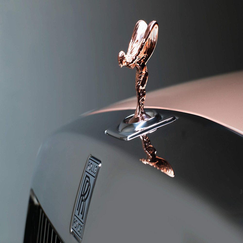 Iconic Arts Laminated 42x24 Poster: Rolls Royce Phantom 4k Wide
