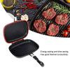 32cm Cast Aluminum DoubleSided Frying Pan Barbecue Cooking Tool Cookware for Home Outdoor Kitchen Accessories view 3