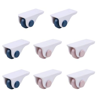 Wakauto Storage Box Caster Sticky Box Caster Wheels Adhesive Swivel Heavy Duty