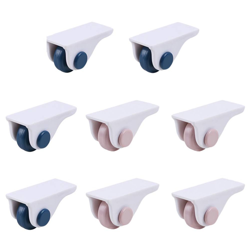 Wakauto Storage Box Caster Sticky Box Caster Wheels Adhesive Swivel Heavy Duty