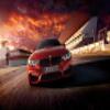 Iconic Arts Laminated 42x24 Poster: 2018 BMW m4 Wide view 1