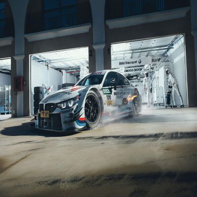 Iconic Arts Laminated 42x24 Poster: BMW m Performance Parts 4k Wide
