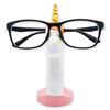 VIPbuy Handmade Wood Carving Eyeglasses Glasses Holder Stand Sunglasses Display Stand Home Office Desk Dcor Gift (Unicorn) view 3