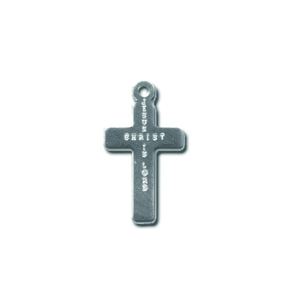 Agora Cross In My Pocket Set with Jesus Christ is Lord Cross w/hole and Poem Card (1000)