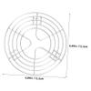 Stainless Steel Rack for Pot 1pc Kitchen Cookware Egg Shelf view 2