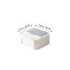 Cabilock 1pc Multi-grid Household Medicine Storage Box Organizer for Home Use Compact Buckle Design for Organized Supplies and Essentials view 2