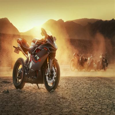 Iconic Arts Laminated 42x24 Poster: mv Agusta f4 rr Bike HD