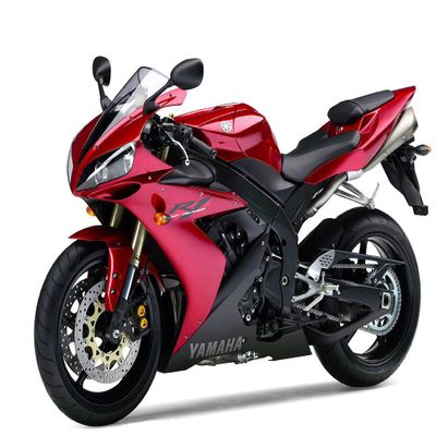 Iconic Arts Laminated 42x24 Poster: Yamaha r1 Superbike Normal