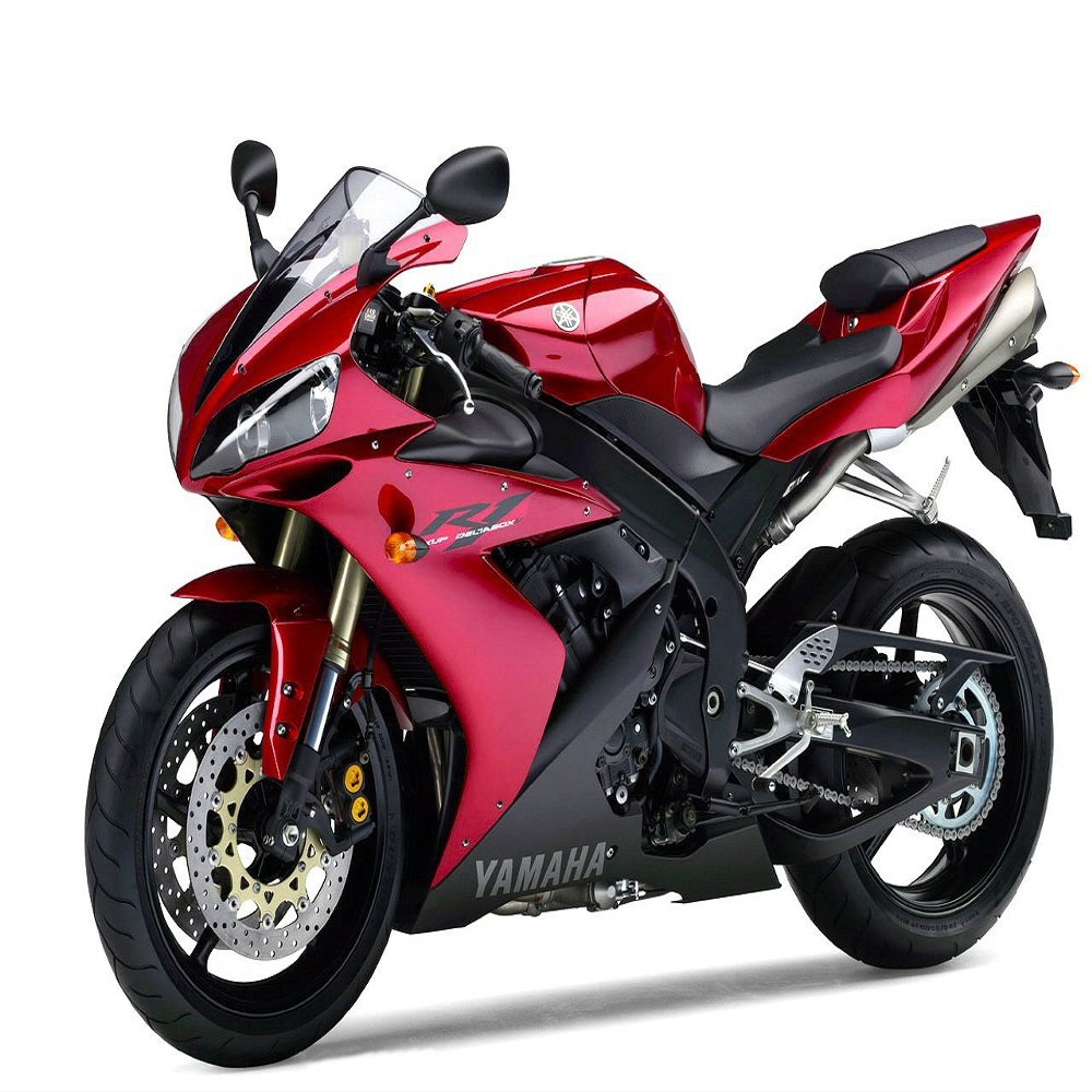 Iconic Arts Laminated 42x24 Poster: Yamaha r1 Superbike Normal