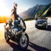 Iconic Arts Laminated 42x24 Poster: BMW s1000rr BMW z4 Wide view 1