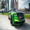 Iconic Arts Laminated 42x24 Poster: Rolls Royce Wraith Black and Bright 2019 4k HD view 1