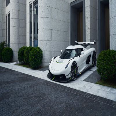 Iconic Arts Laminated 42x24 Poster: Koenigsegg jesko Prototype 2020 HD