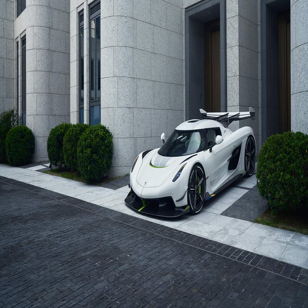 Iconic Arts Laminated 42x24 Poster: Koenigsegg jesko Prototype 2020 HD