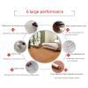 CHHD Transparent PVC Furniture Protectors Waterproof Plastic Table Pad Wipeable Tablecloth for Hardwood Surface Kitchen Carpet Tiles Dresser Desk Covers, Custom Size view 2