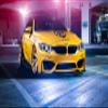 Iconic Arts Laminated 42x24 Poster: BMW m4 hre Wheels HD view 1
