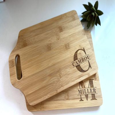 All Star Products Personalized Cutting Board | Customized Charcuterie Board | Gift for Housewarming, Weddings, Christmas, and Anniversaries | Bamboo