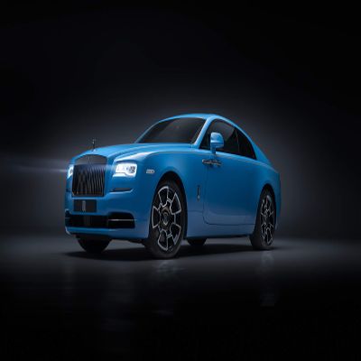 Iconic Arts Laminated 42x24 Poster: Rolls Royce Wraith Black Badge 2019 4k 8k HD