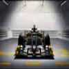 Iconic Arts Laminated 42x24 Poster: 2016 Renault rs16 Formula 1 car Wide view 1
