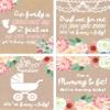 8 Pregnancy Announcement Wine Bottle Labels. For Parents to Grandparents, Brothers Sisters Friends Promoted to Aunts Uncles. Announcing New Baby Reveal. Baby Surprise Gifts Decorations view 2