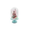 December Diamonds Nutcracker in Cloche - Elegant and Festive Christmas Collectible for Home Decor view 1