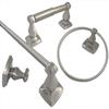 Arista Algoma Collection 4-Piece Bathroom Hardware Set in Satin Nickel view 1